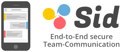 Sid - Ende-zu-Ende Sichere Team Kommunikation